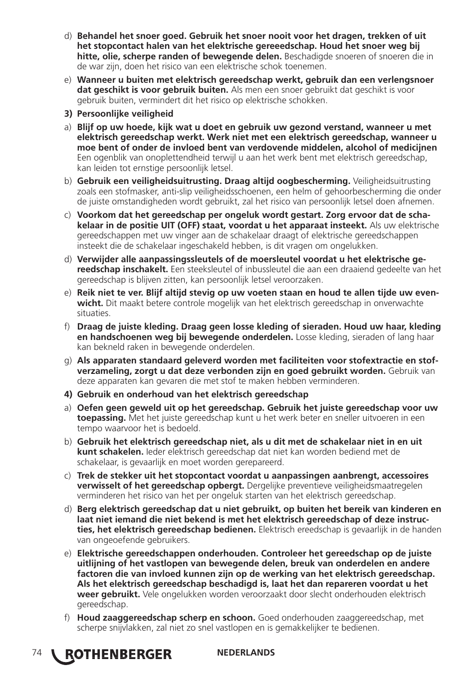 ROTHENBERGER Modul Pipe 25/16 User Manual | Page 76 / 256