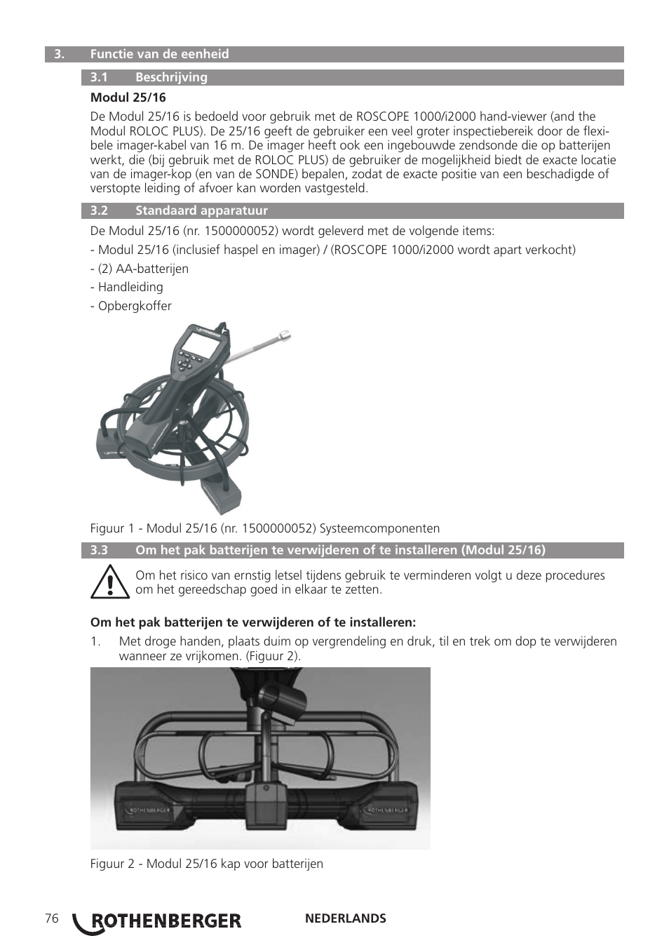 ROTHENBERGER Modul Pipe 25/16 User Manual | Page 78 / 256