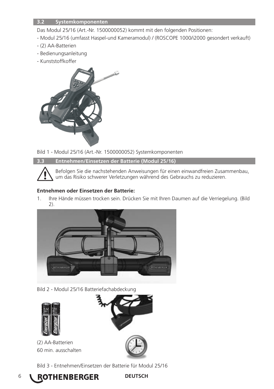 ROTHENBERGER Modul Pipe 25/16 User Manual | Page 8 / 256