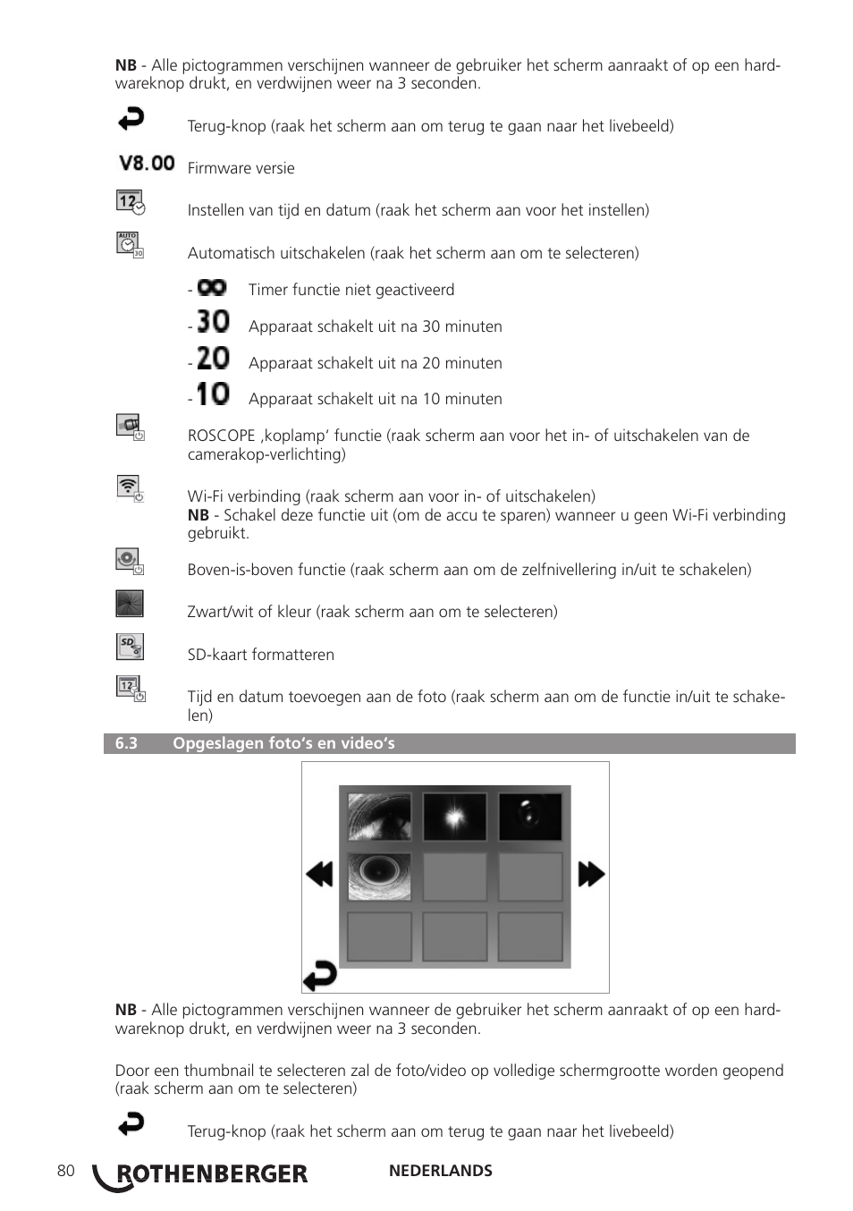 ROTHENBERGER Modul Pipe 25/16 User Manual | Page 82 / 256
