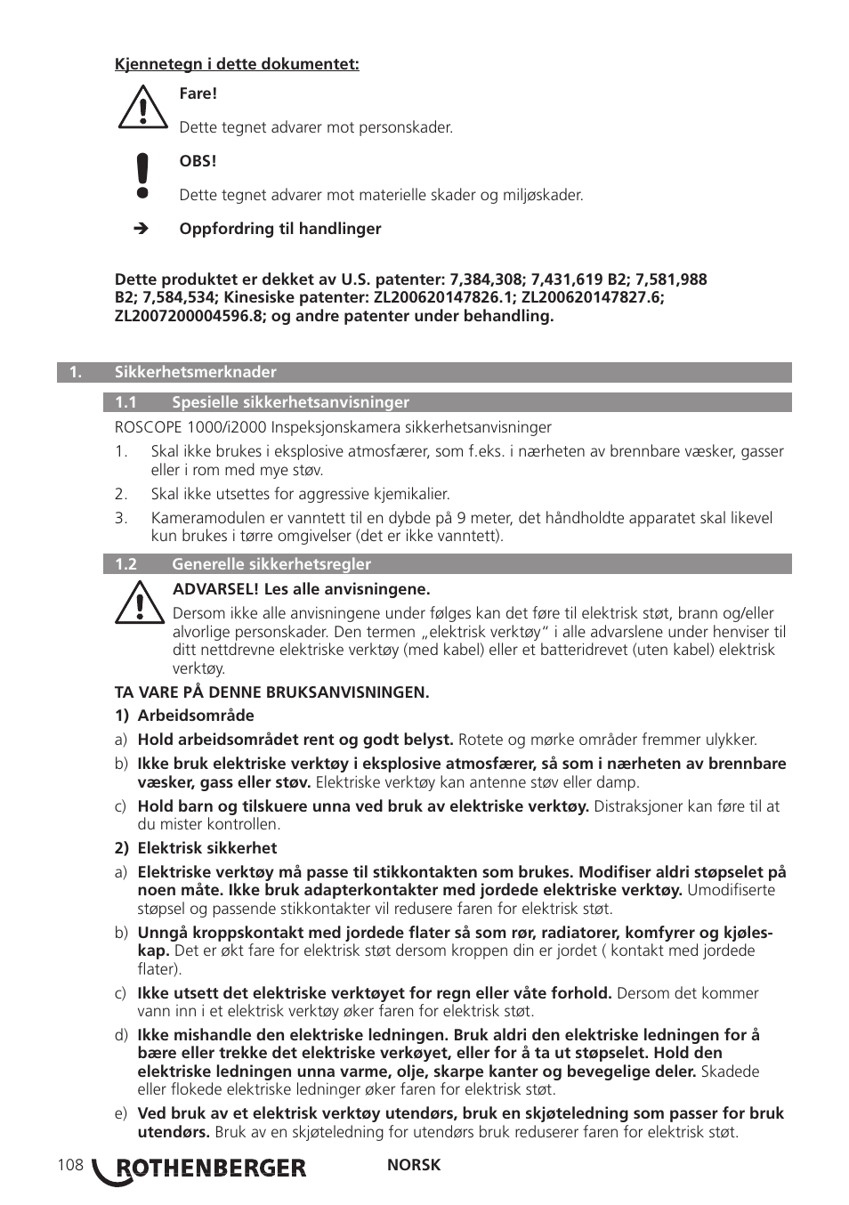 ROTHENBERGER Modul ROLOC PLUS User Manual | Page 110 / 216