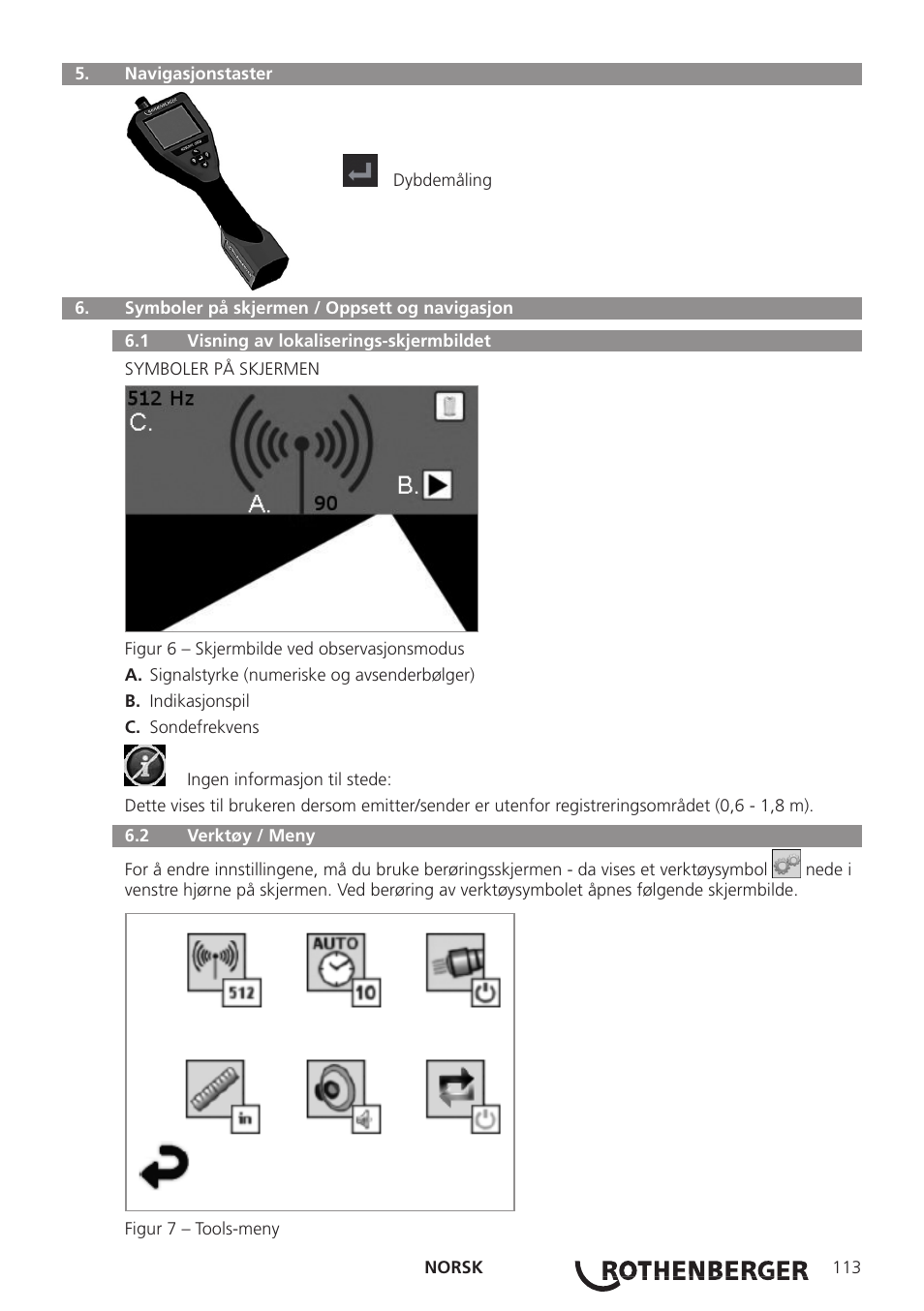 ROTHENBERGER Modul ROLOC PLUS User Manual | Page 115 / 216