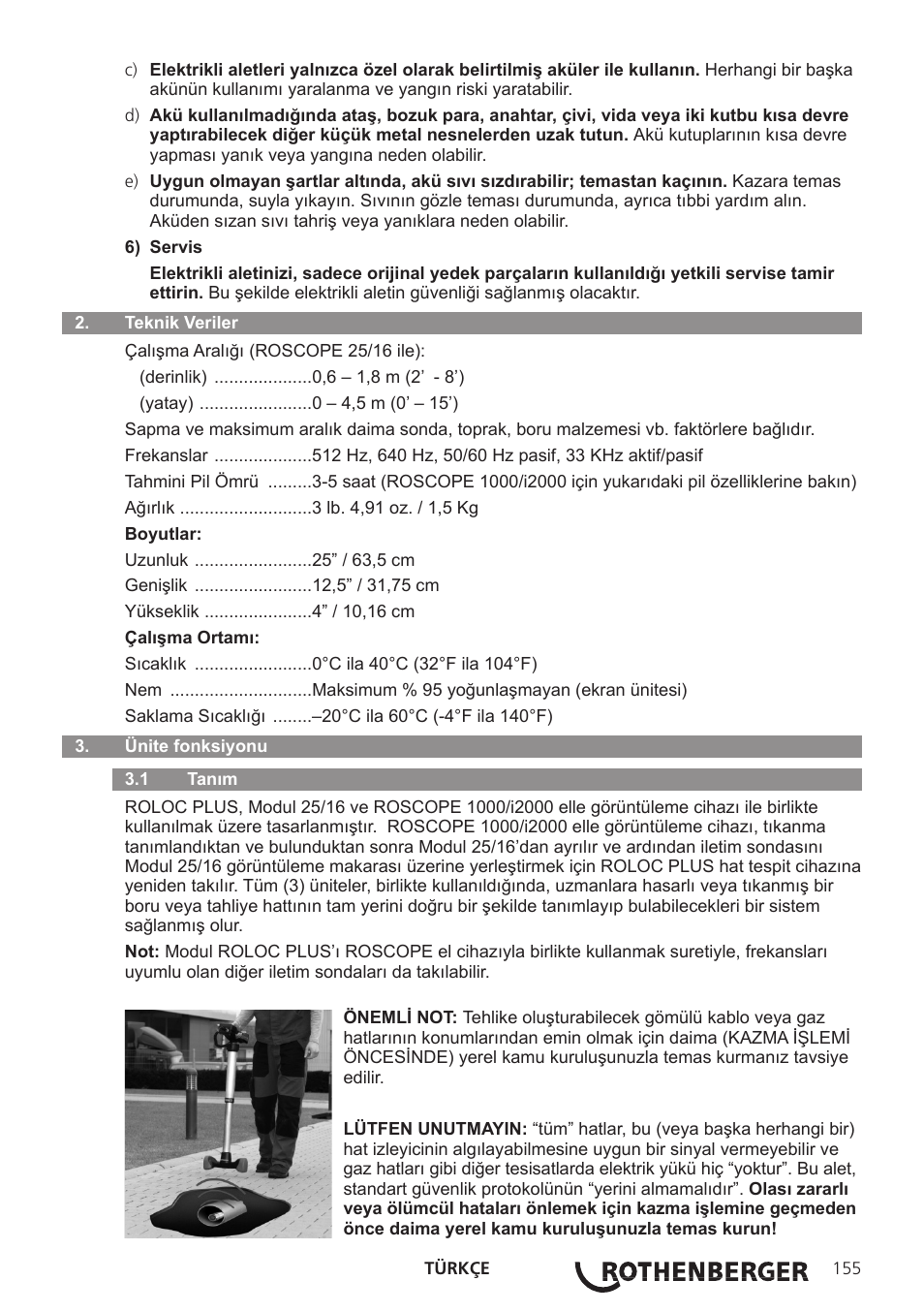 ROTHENBERGER Modul ROLOC PLUS User Manual | Page 157 / 216