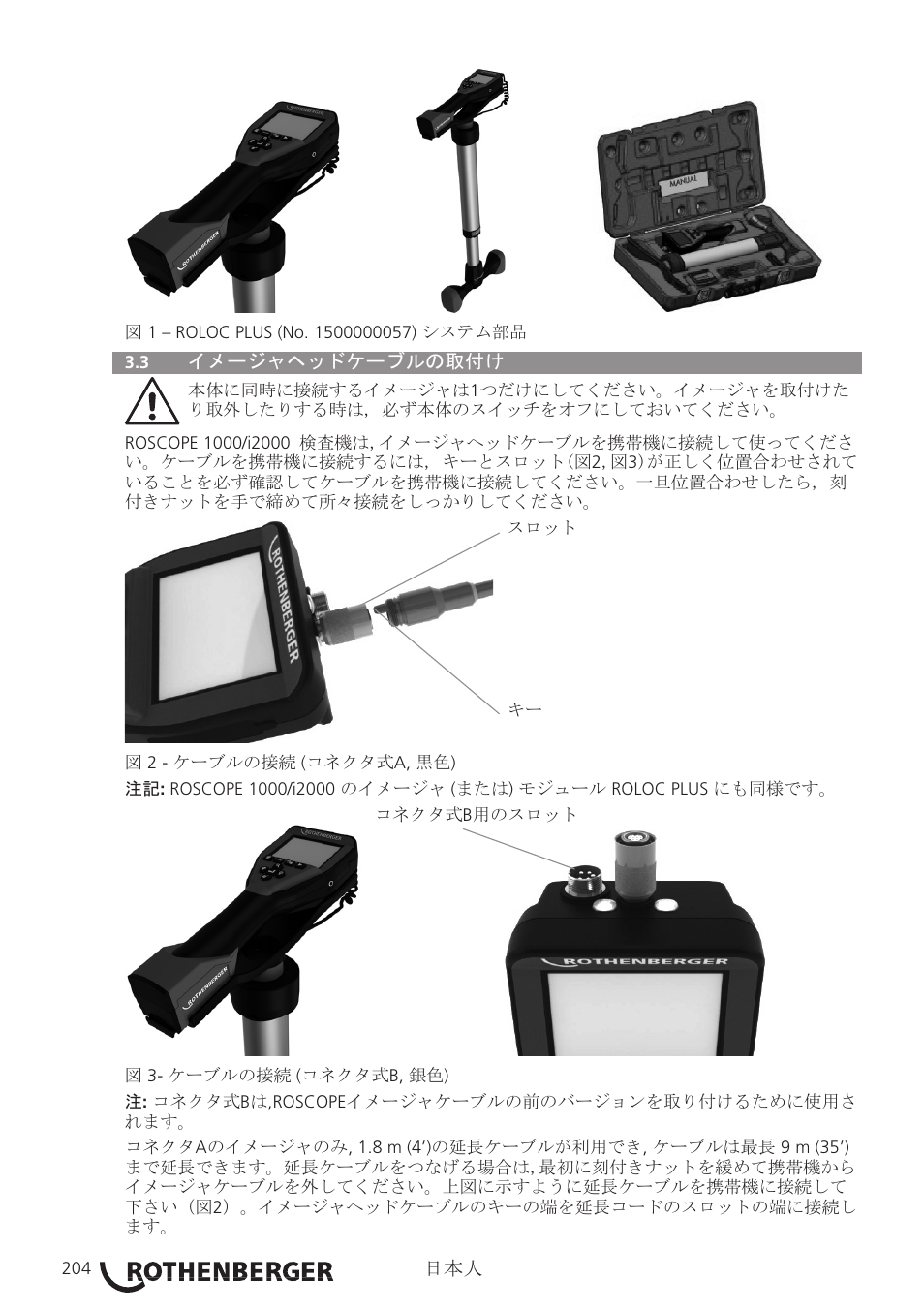 ROTHENBERGER Modul ROLOC PLUS User Manual | Page 206 / 216