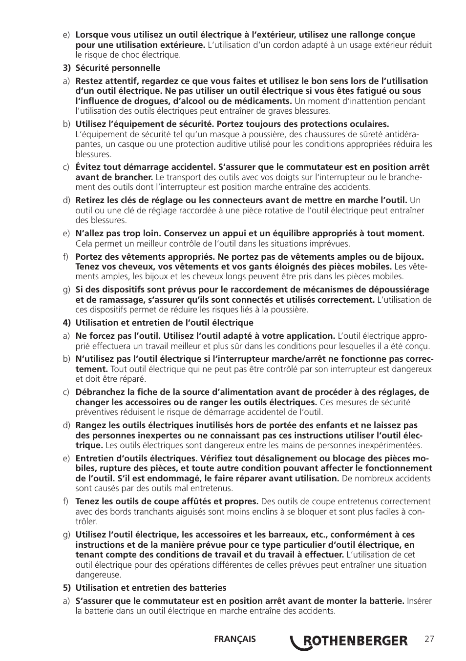 ROTHENBERGER Modul ROLOC PLUS User Manual | Page 29 / 216