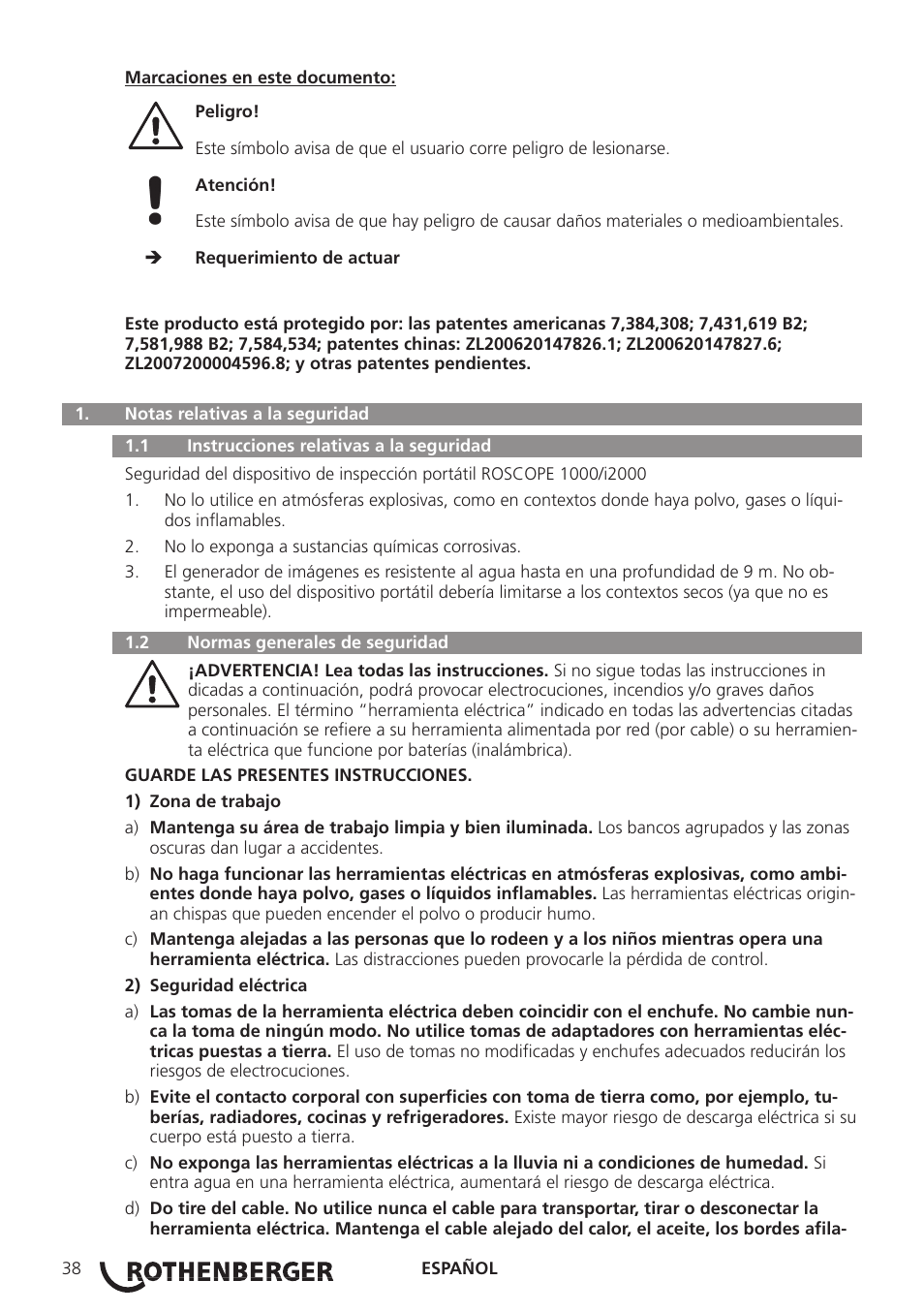 ROTHENBERGER Modul ROLOC PLUS User Manual | Page 40 / 216