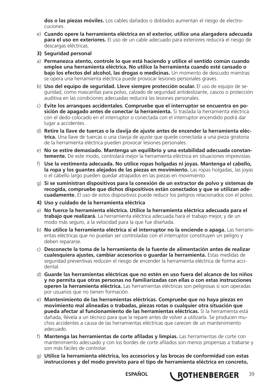 ROTHENBERGER Modul ROLOC PLUS User Manual | Page 41 / 216