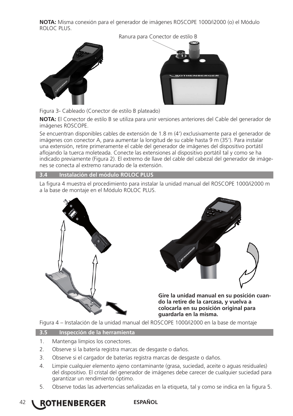 ROTHENBERGER Modul ROLOC PLUS User Manual | Page 44 / 216