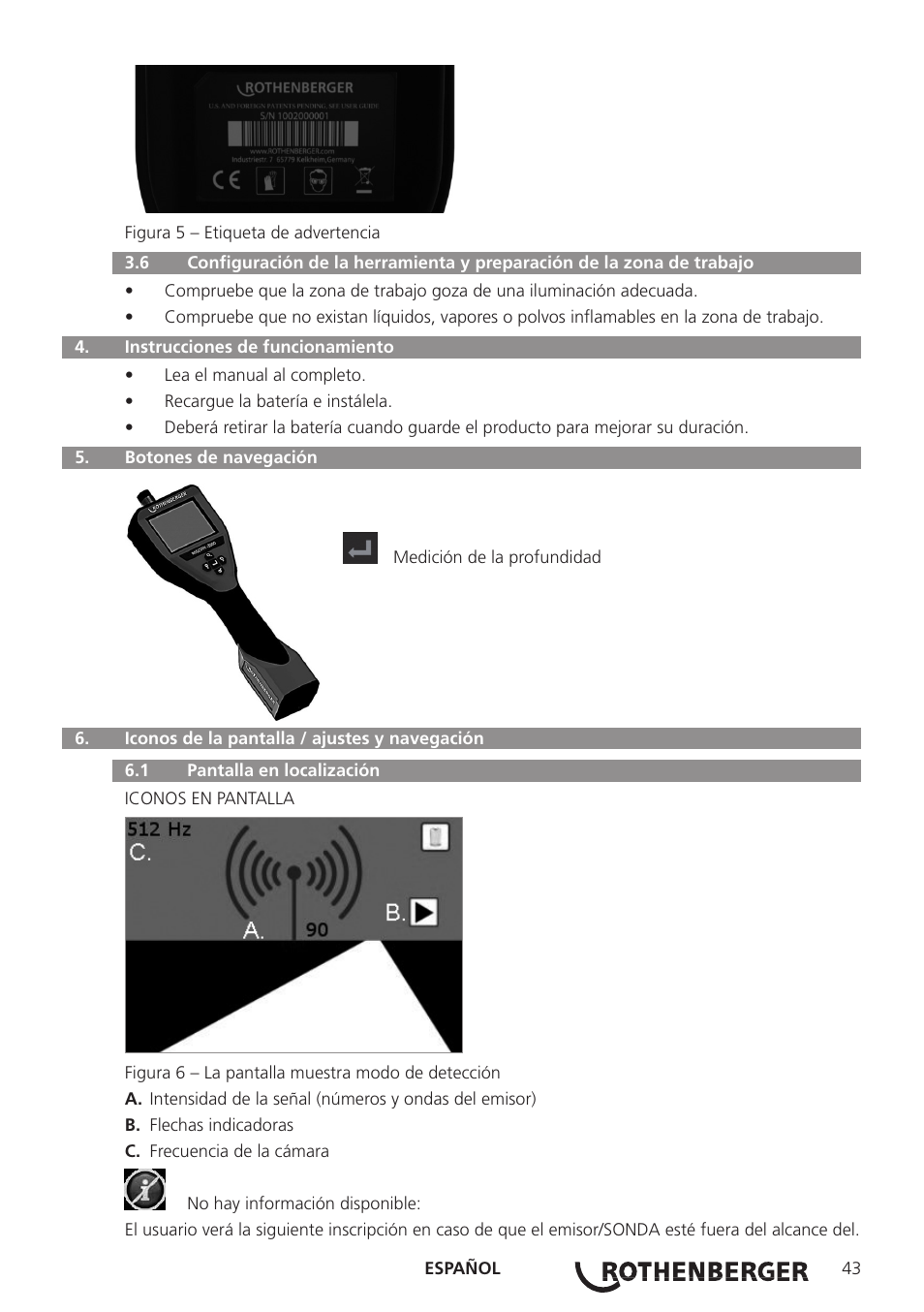 ROTHENBERGER Modul ROLOC PLUS User Manual | Page 45 / 216