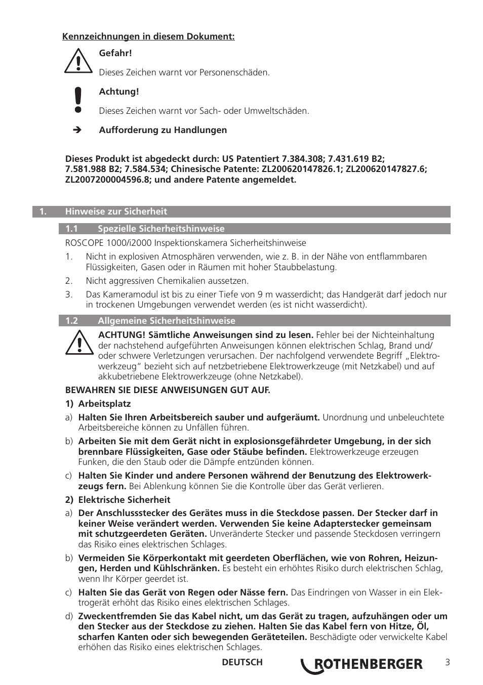 ROTHENBERGER Modul ROLOC PLUS User Manual | Page 5 / 216