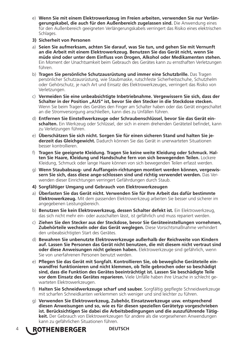 ROTHENBERGER Modul ROLOC PLUS User Manual | Page 6 / 216