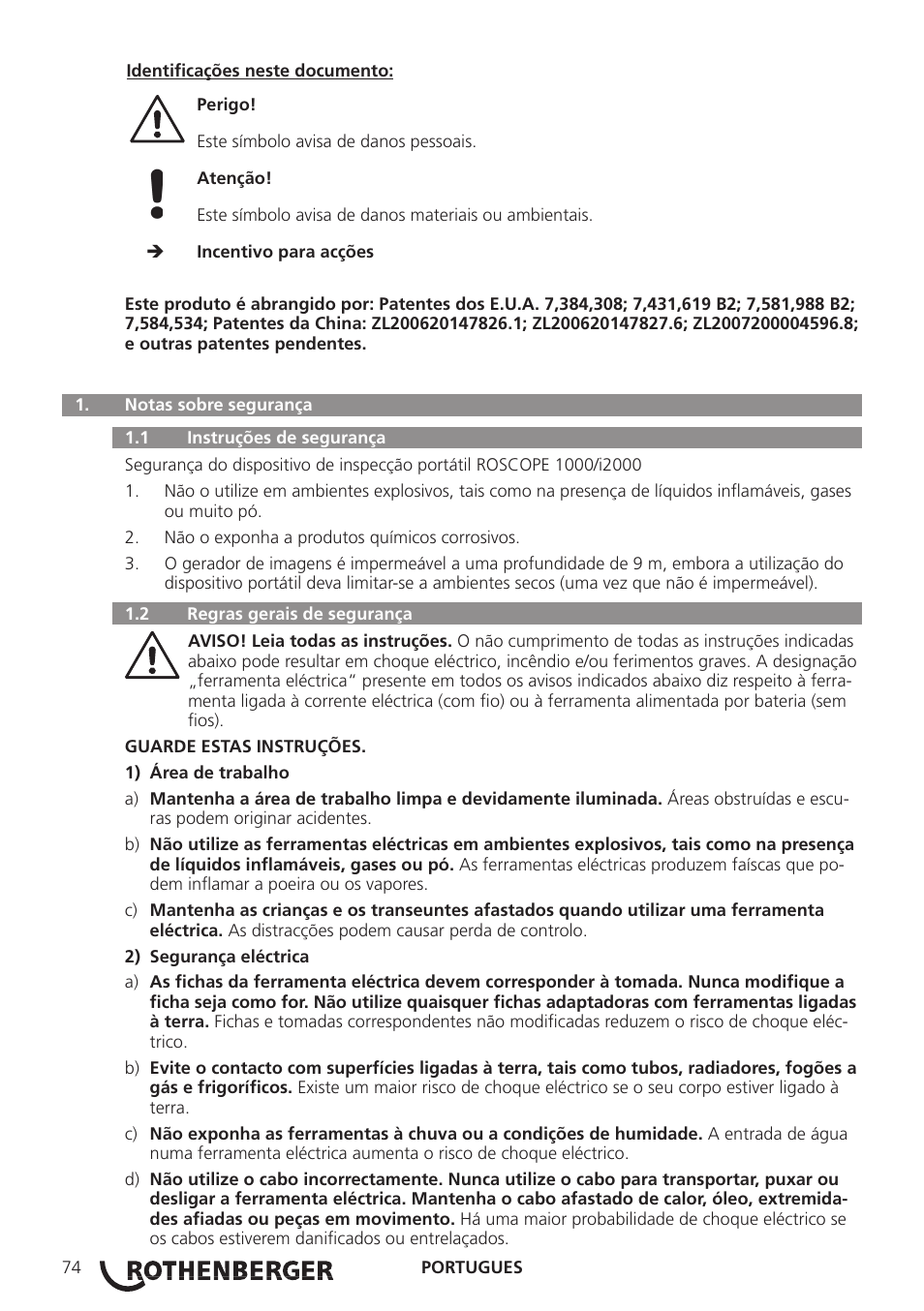 ROTHENBERGER Modul ROLOC PLUS User Manual | Page 76 / 216