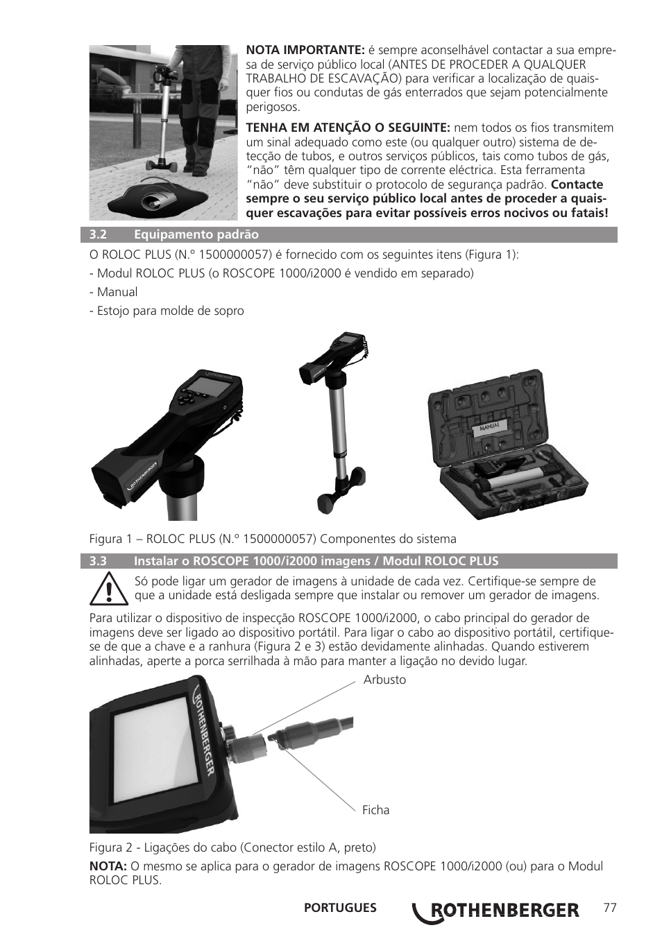 ROTHENBERGER Modul ROLOC PLUS User Manual | Page 79 / 216