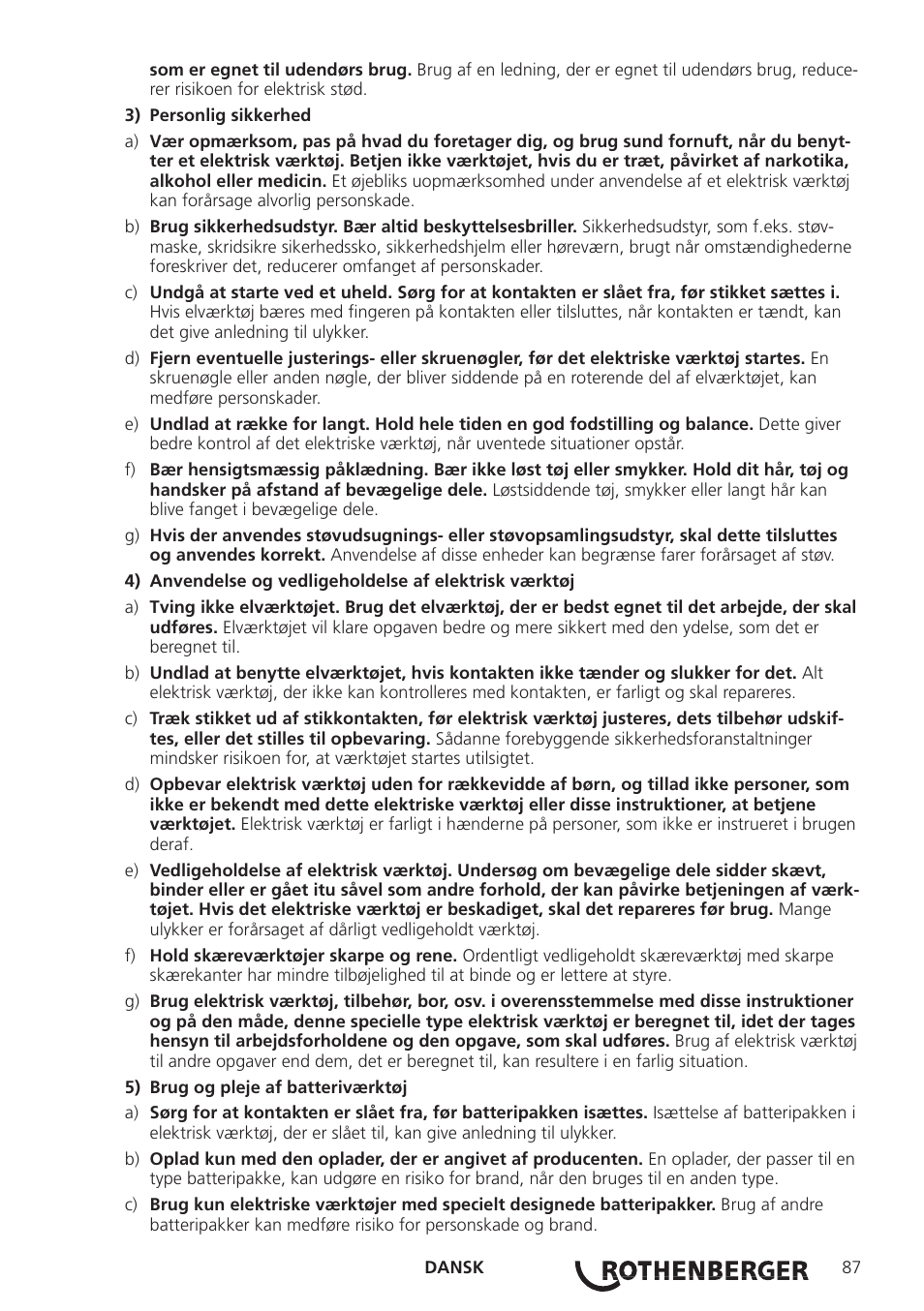 ROTHENBERGER Modul ROLOC PLUS User Manual | Page 89 / 216