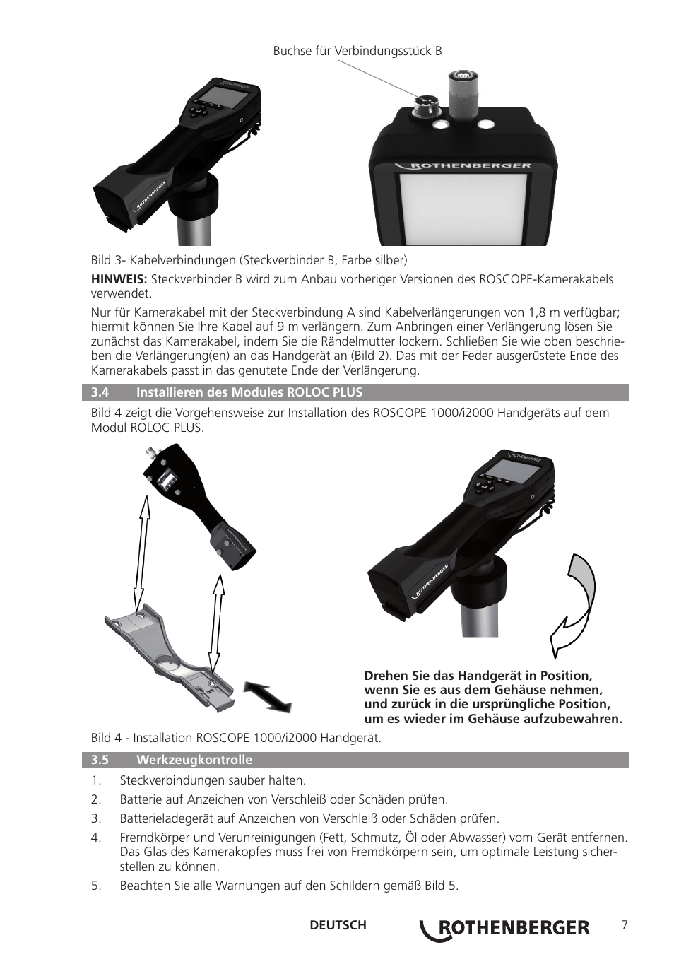 ROTHENBERGER Modul ROLOC PLUS User Manual | Page 9 / 216