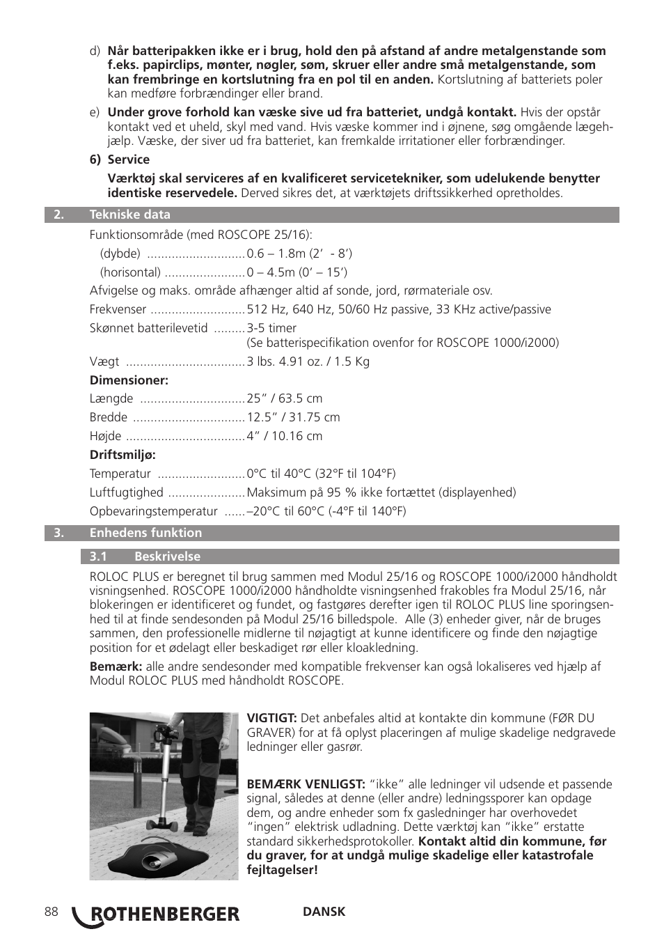 ROTHENBERGER Modul ROLOC PLUS User Manual | Page 90 / 216