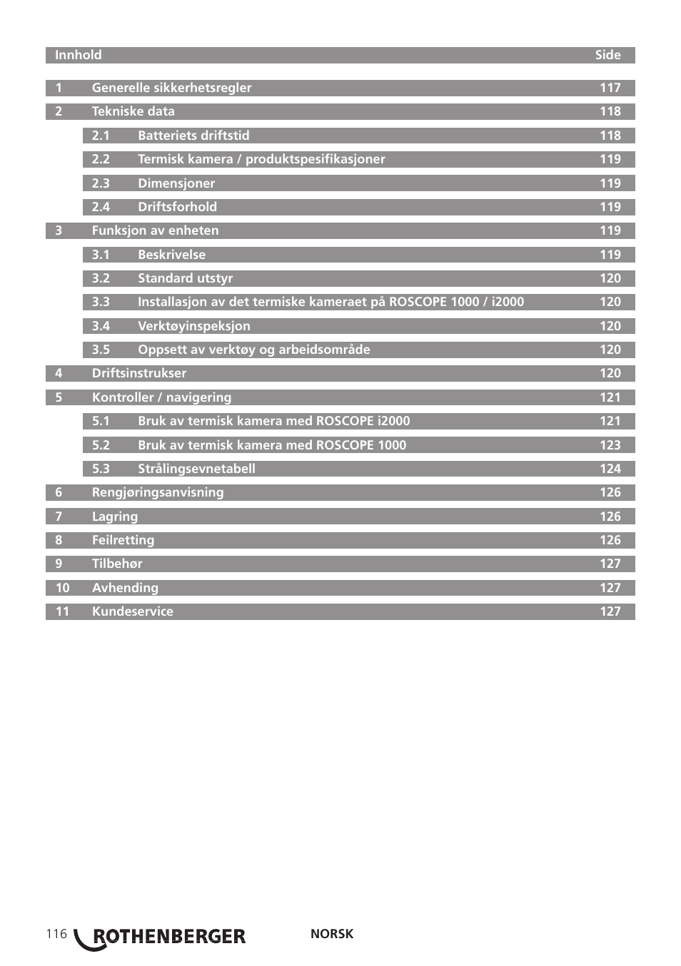 ROTHENBERGER Modul ROSCAN 150 User Manual | Page 118 / 236