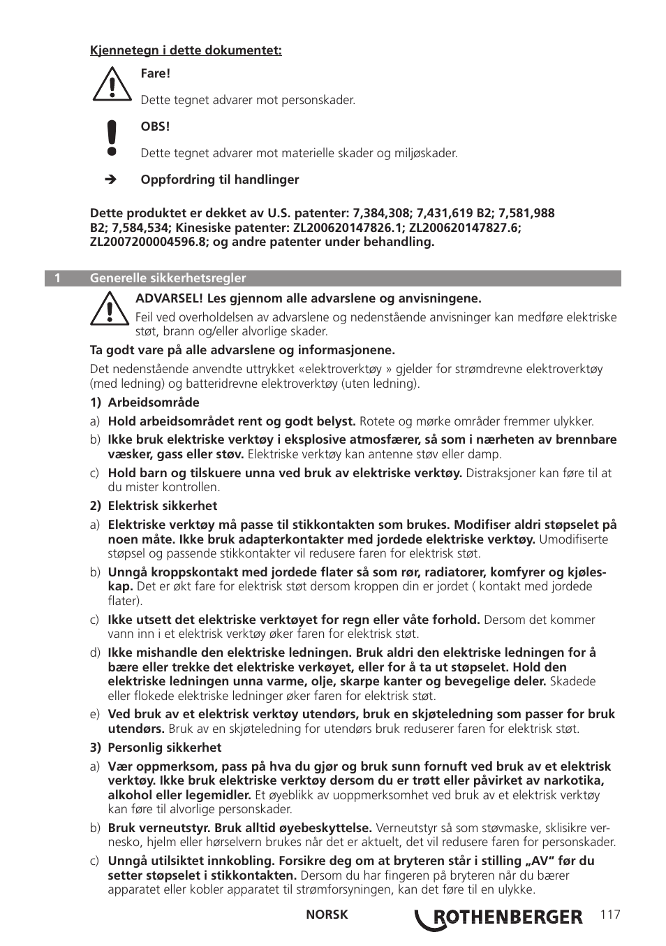 ROTHENBERGER Modul ROSCAN 150 User Manual | Page 119 / 236