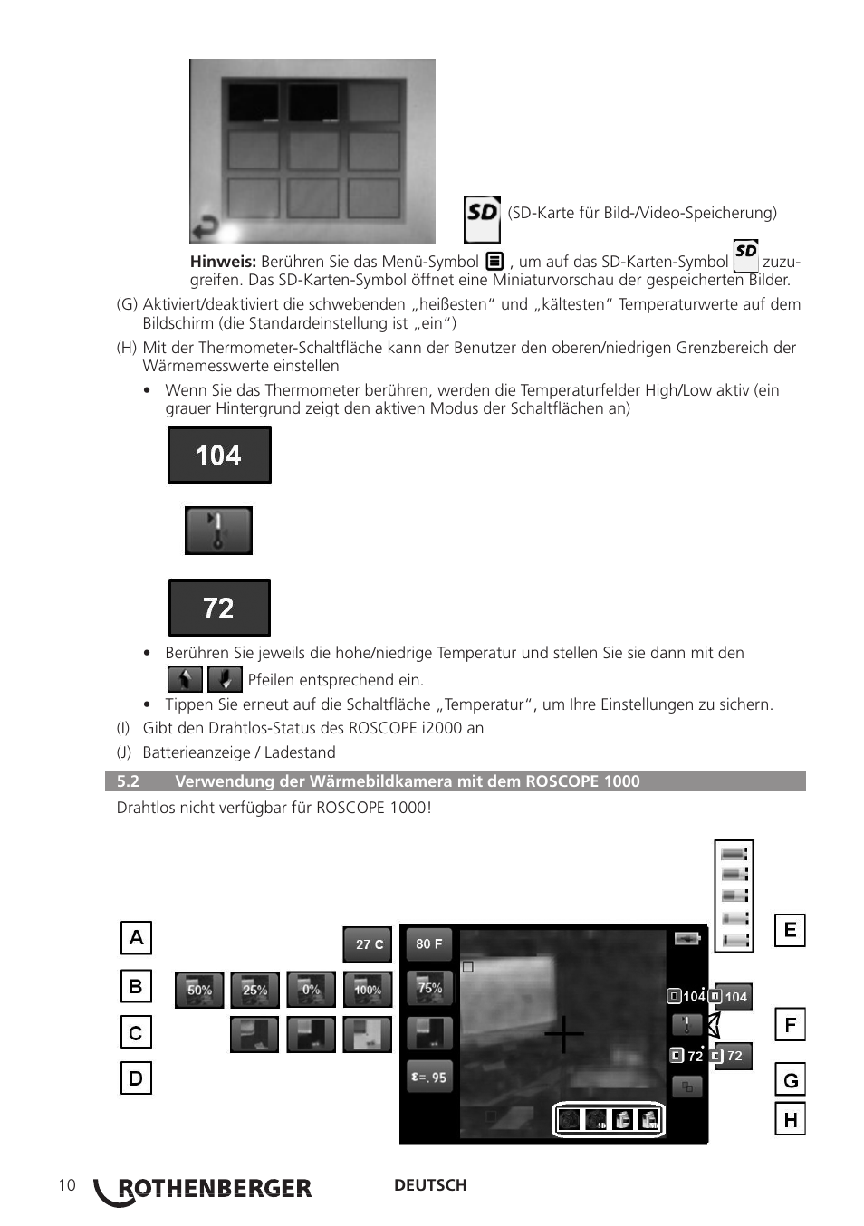 ROTHENBERGER Modul ROSCAN 150 User Manual | Page 12 / 236