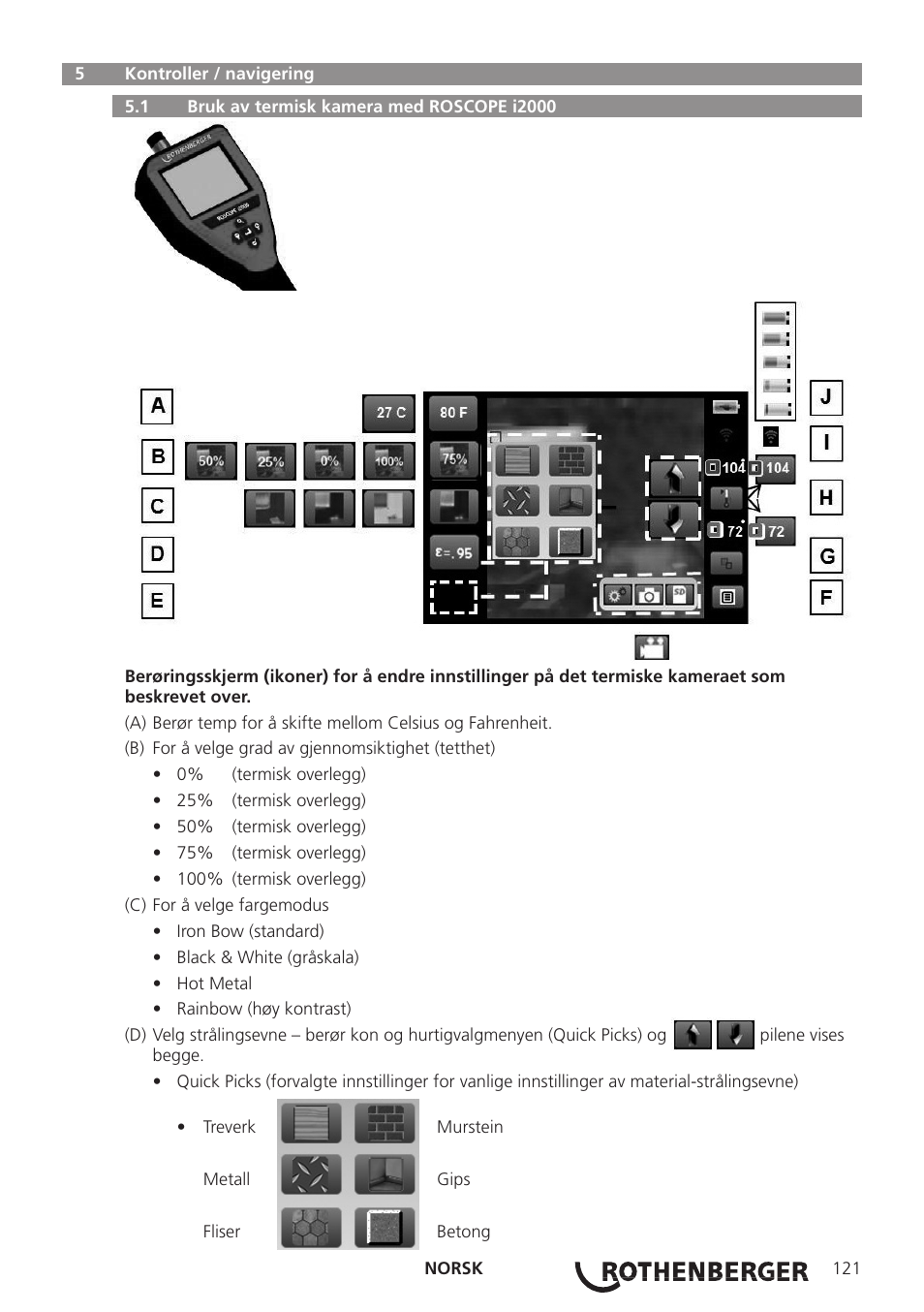 ROTHENBERGER Modul ROSCAN 150 User Manual | Page 123 / 236