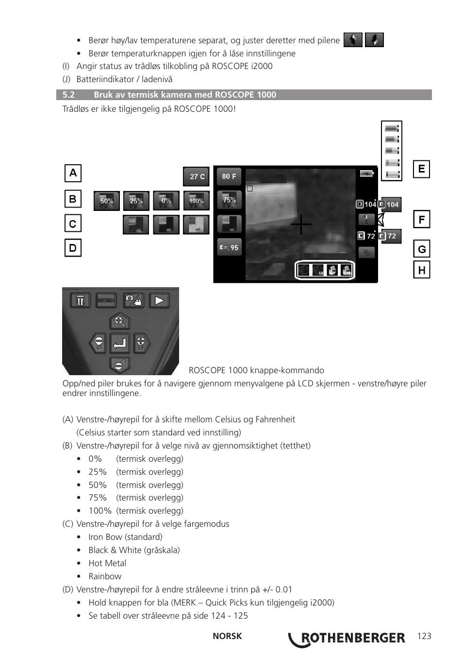 ROTHENBERGER Modul ROSCAN 150 User Manual | Page 125 / 236