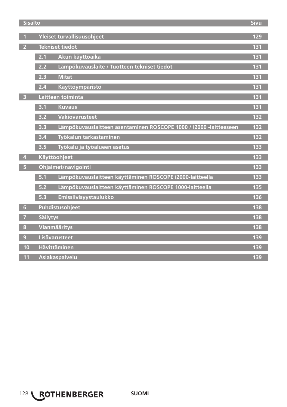 ROTHENBERGER Modul ROSCAN 150 User Manual | Page 130 / 236