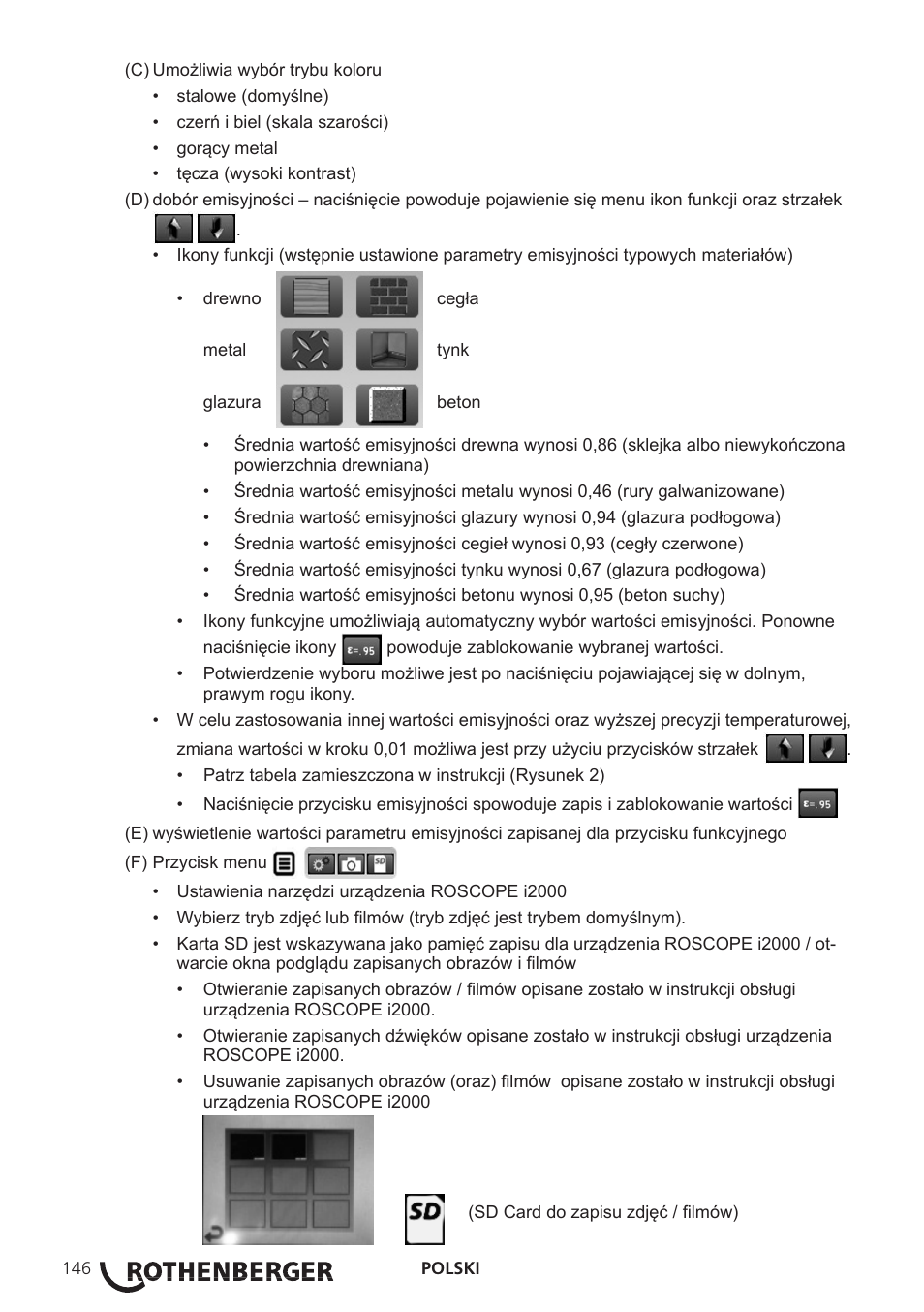 ROTHENBERGER Modul ROSCAN 150 User Manual | Page 148 / 236