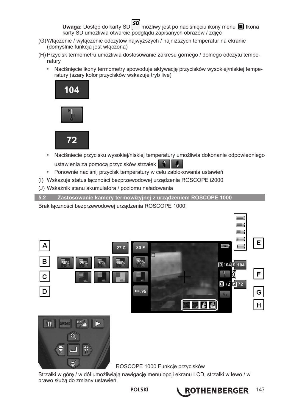 ROTHENBERGER Modul ROSCAN 150 User Manual | Page 149 / 236