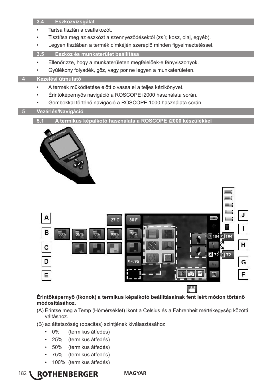 ROTHENBERGER Modul ROSCAN 150 User Manual | Page 184 / 236