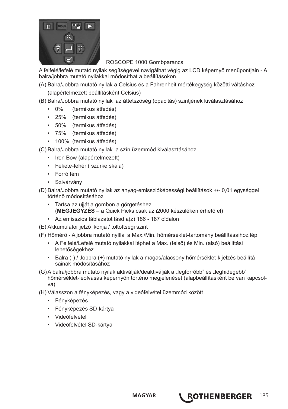 ROTHENBERGER Modul ROSCAN 150 User Manual | Page 187 / 236