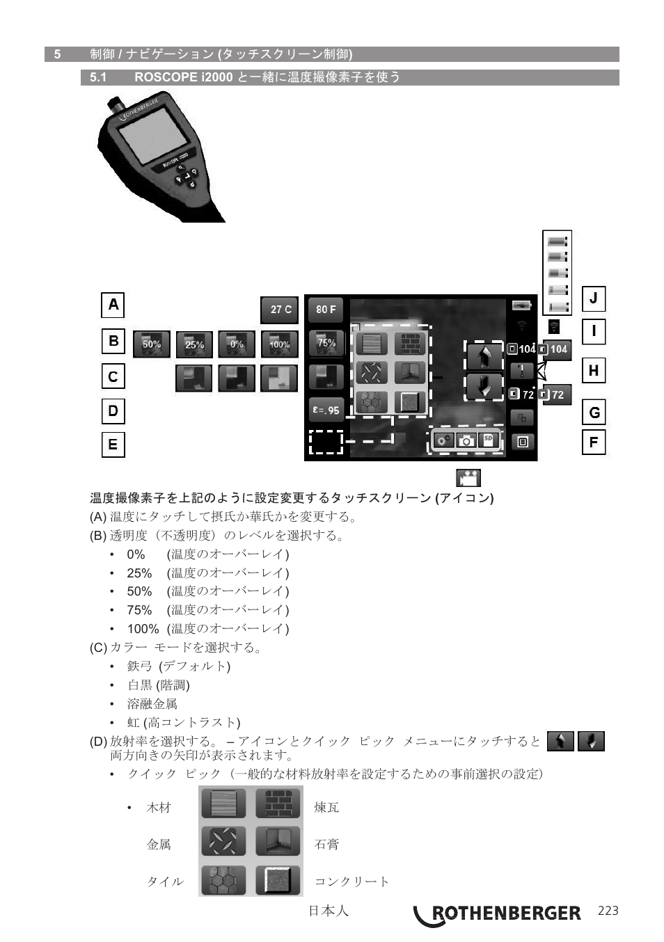 ROTHENBERGER Modul ROSCAN 150 User Manual | Page 225 / 236