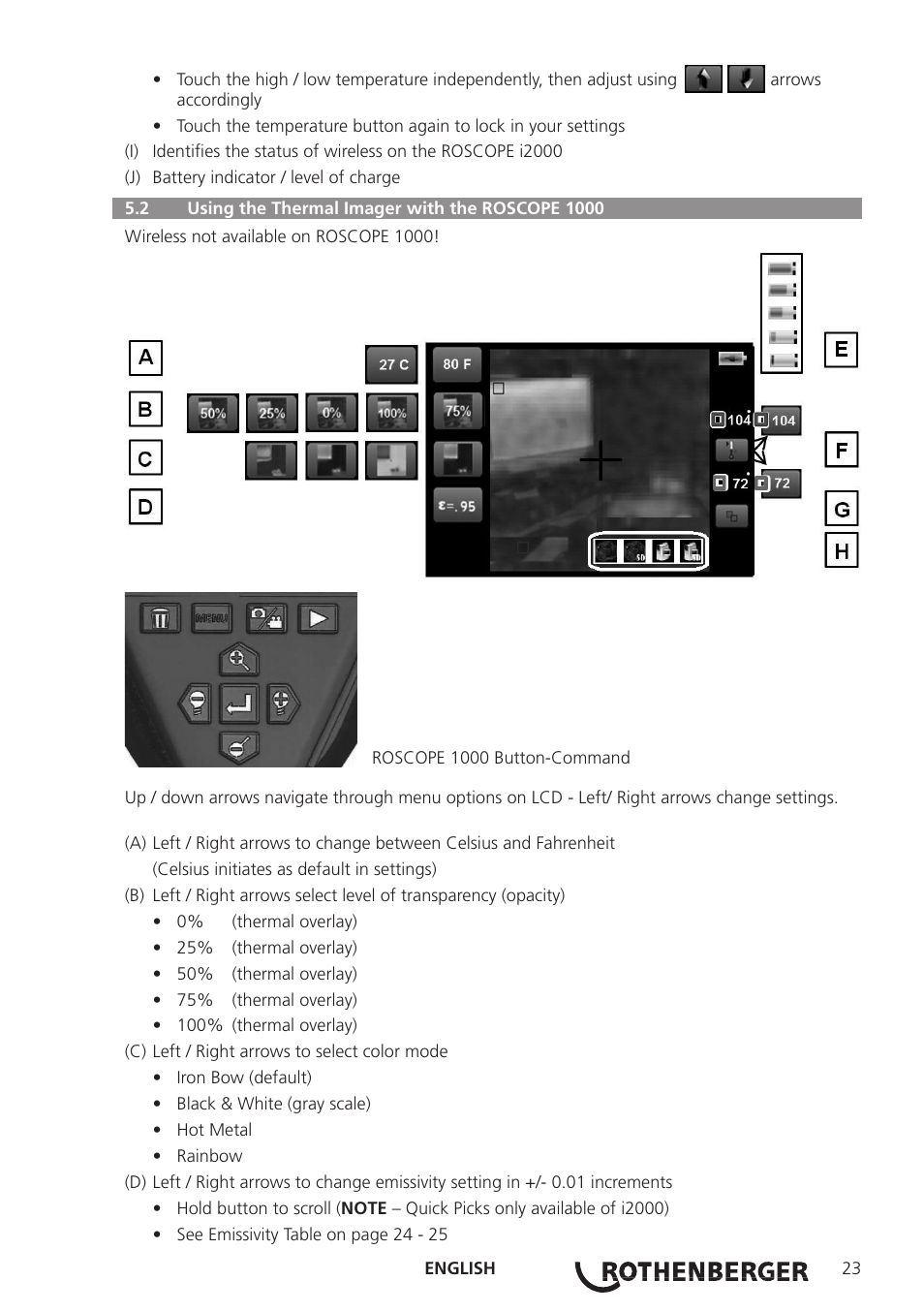 ROTHENBERGER Modul ROSCAN 150 User Manual | Page 25 / 236