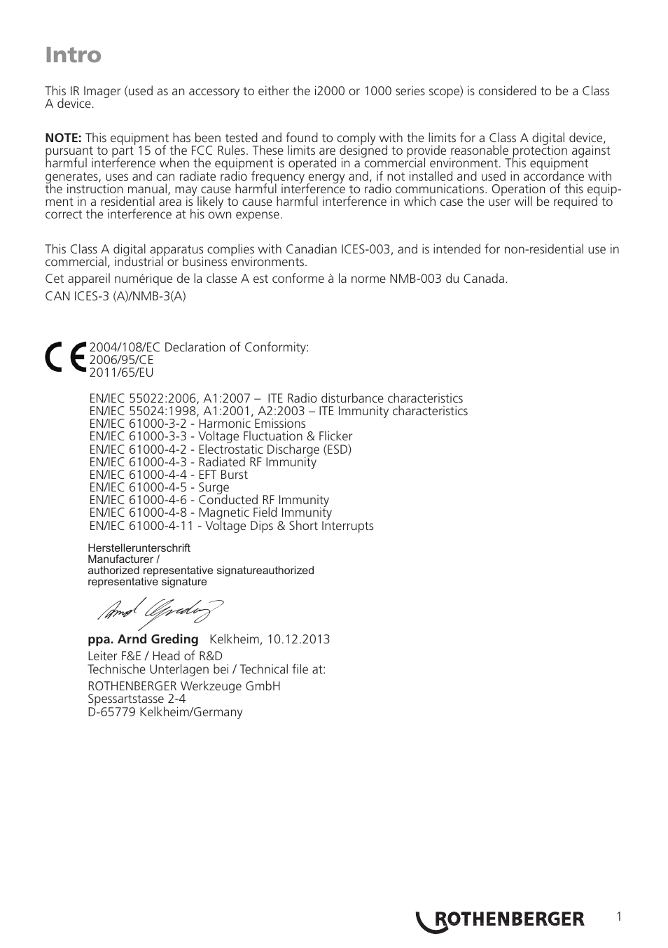 Ba_roscan_mittelteil_1213 c no marks, Intro | ROTHENBERGER Modul ROSCAN 150 User Manual | Page 3 / 236