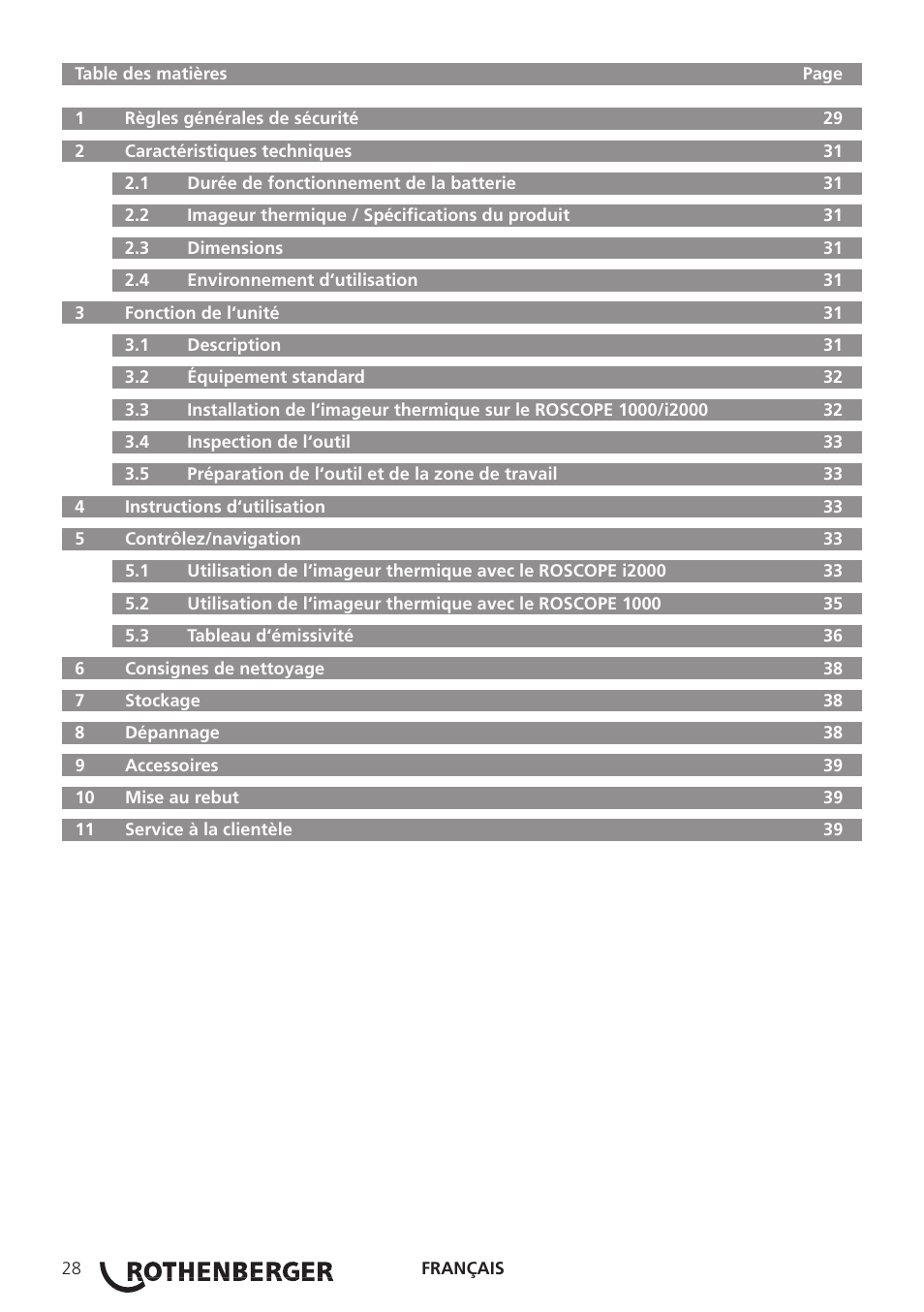 ROTHENBERGER Modul ROSCAN 150 User Manual | Page 30 / 236