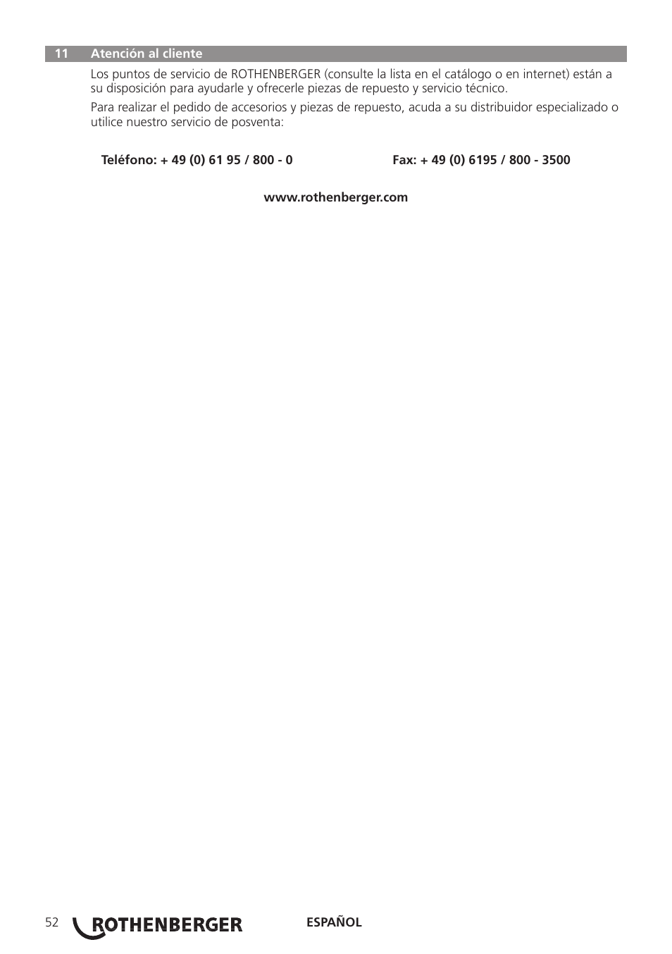 ROTHENBERGER Modul ROSCAN 150 User Manual | Page 54 / 236