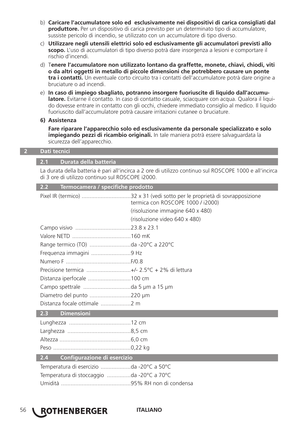 ROTHENBERGER Modul ROSCAN 150 User Manual | Page 58 / 236