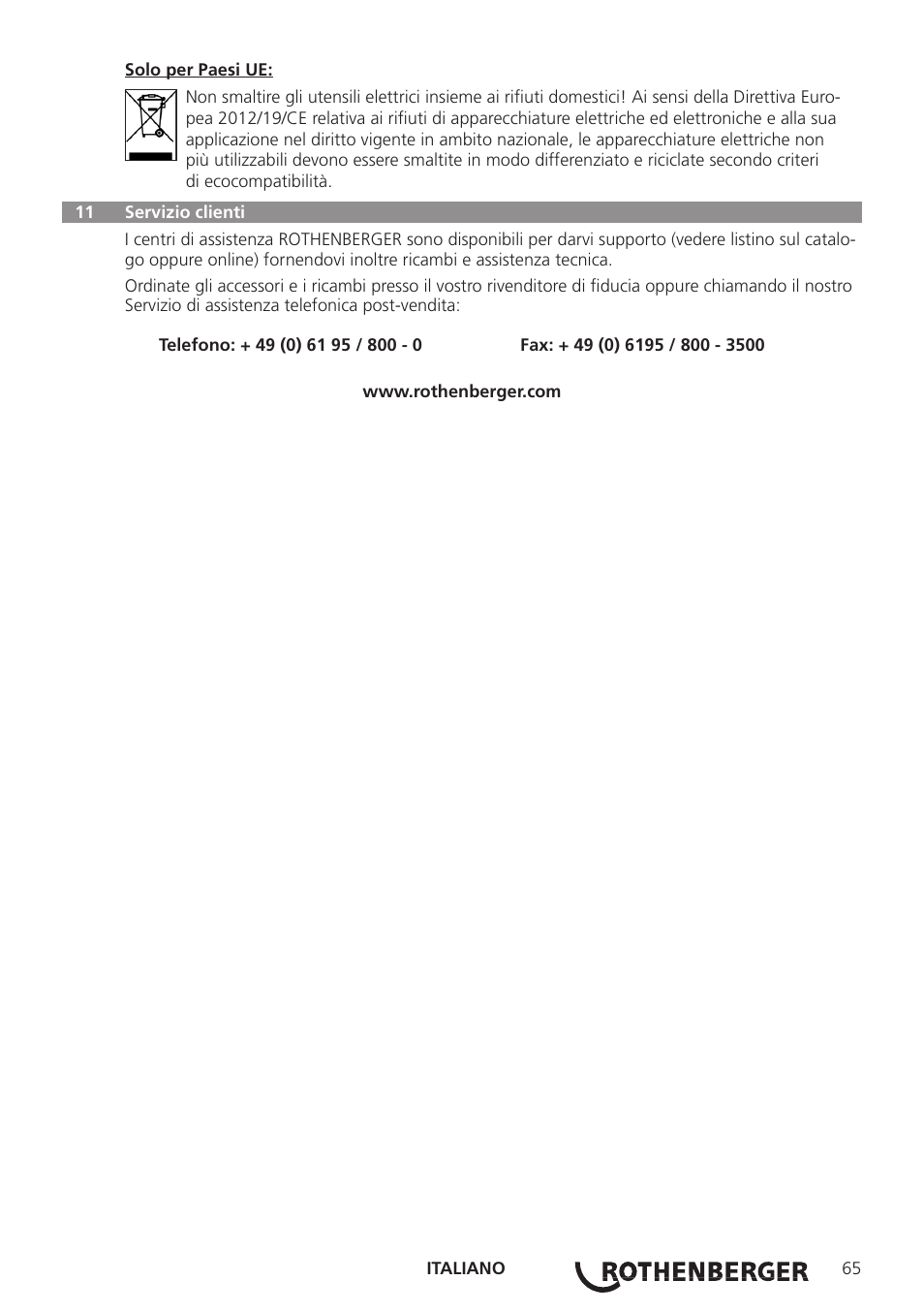 ROTHENBERGER Modul ROSCAN 150 User Manual | Page 67 / 236