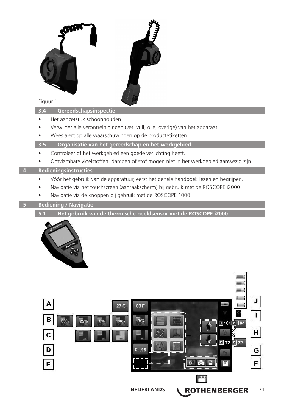 ROTHENBERGER Modul ROSCAN 150 User Manual | Page 73 / 236