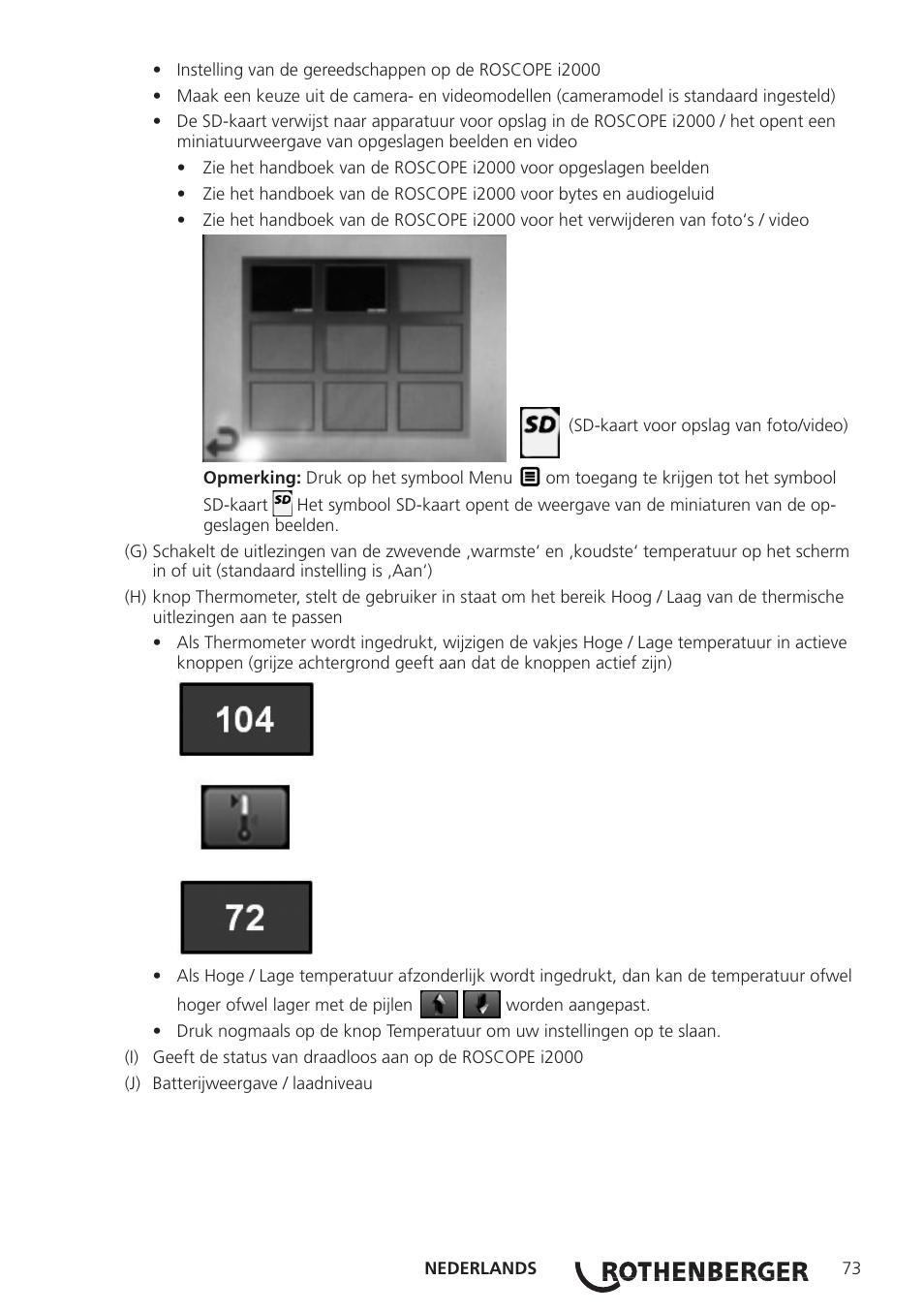 ROTHENBERGER Modul ROSCAN 150 User Manual | Page 75 / 236