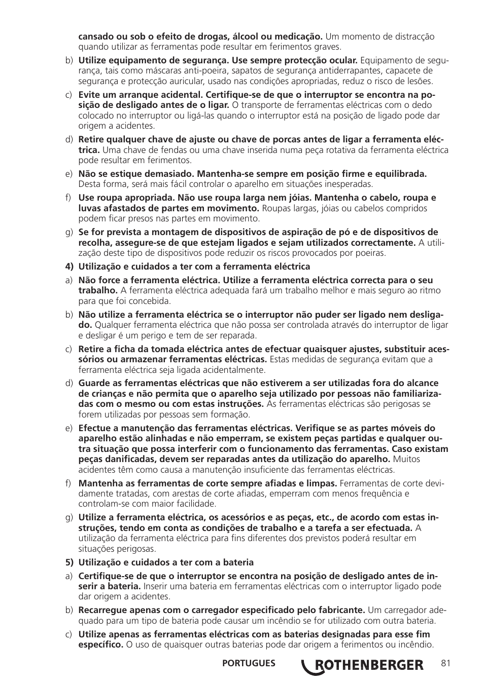 ROTHENBERGER Modul ROSCAN 150 User Manual | Page 83 / 236