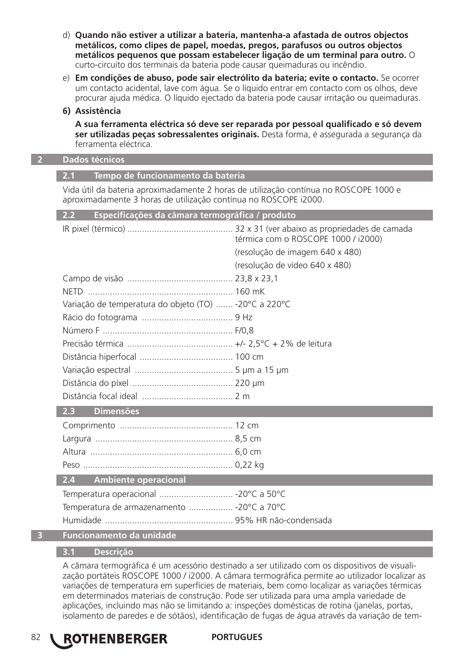 ROTHENBERGER Modul ROSCAN 150 User Manual | Page 84 / 236