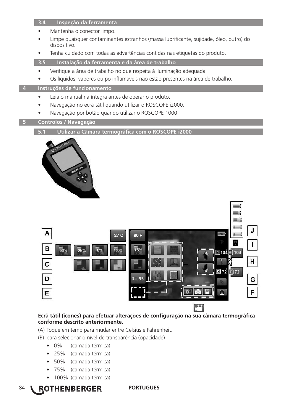 ROTHENBERGER Modul ROSCAN 150 User Manual | Page 86 / 236