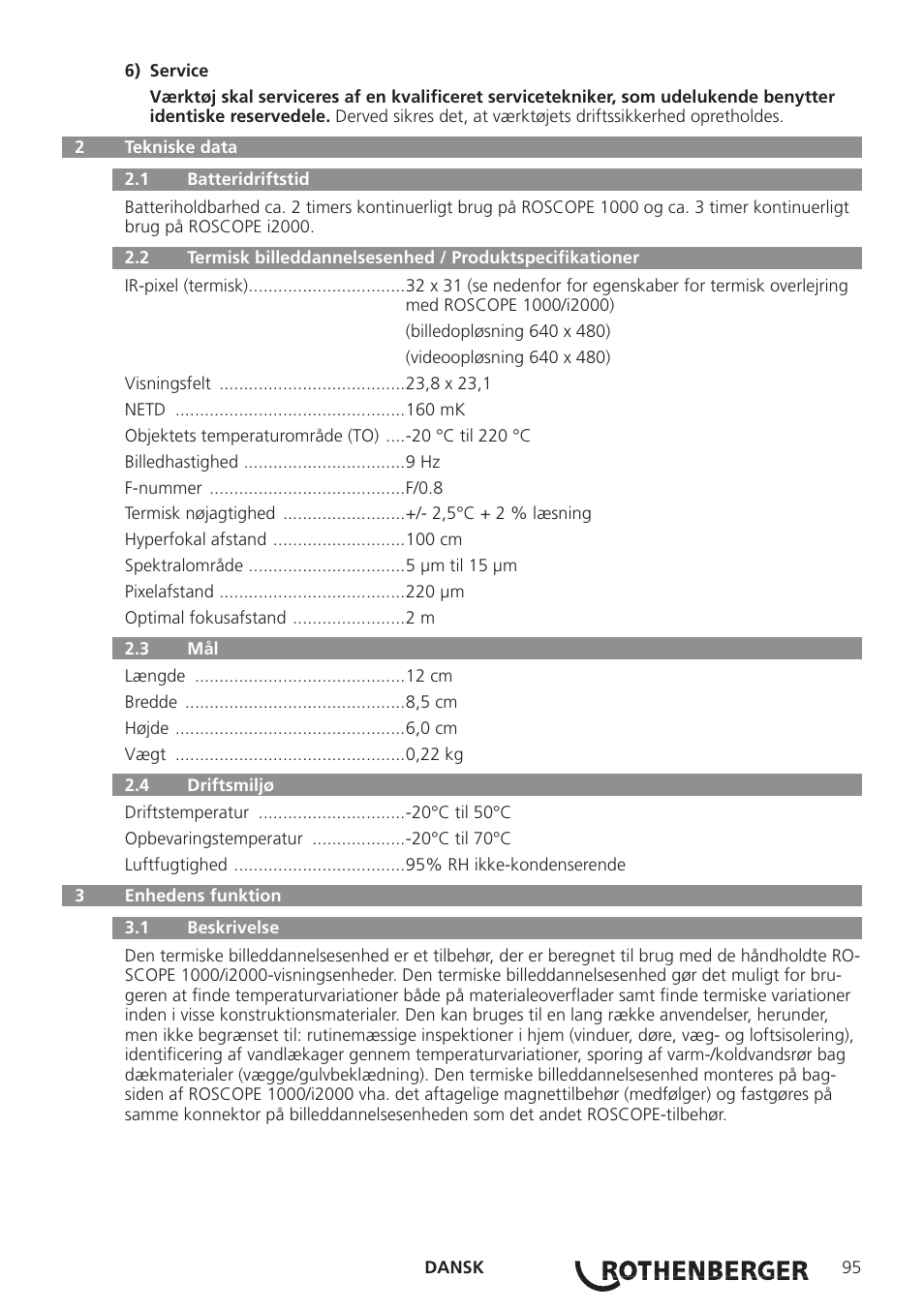 ROTHENBERGER Modul ROSCAN 150 User Manual | Page 97 / 236