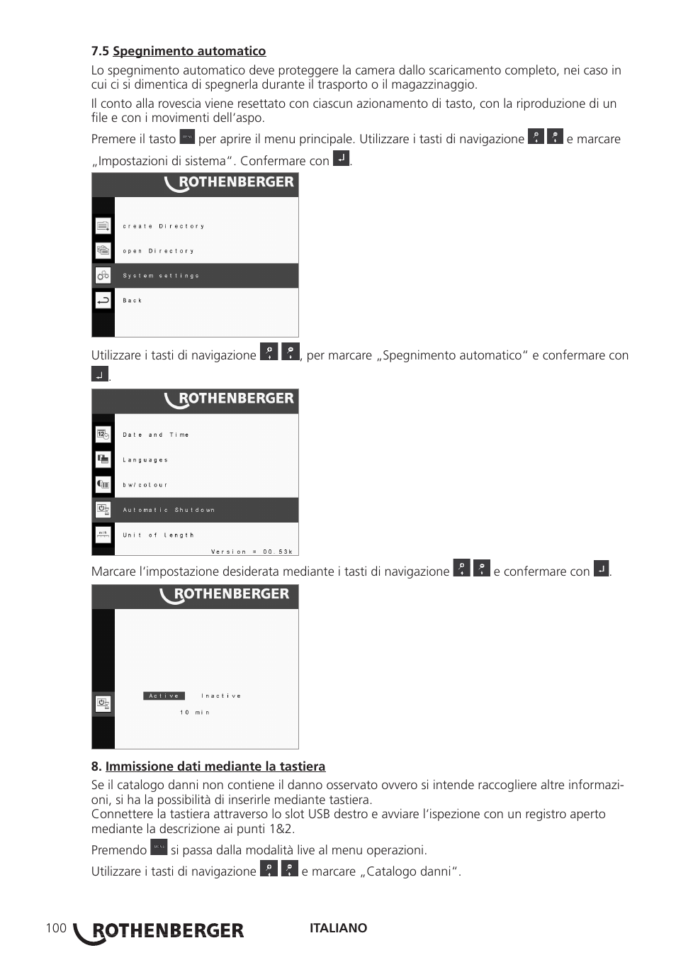 ROTHENBERGER ROCAM 3 Multimedia User Manual | Page 102 / 360