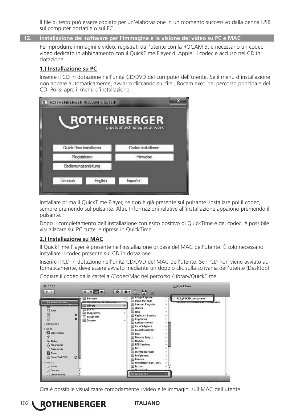 ROTHENBERGER ROCAM 3 Multimedia User Manual | Page 104 / 360