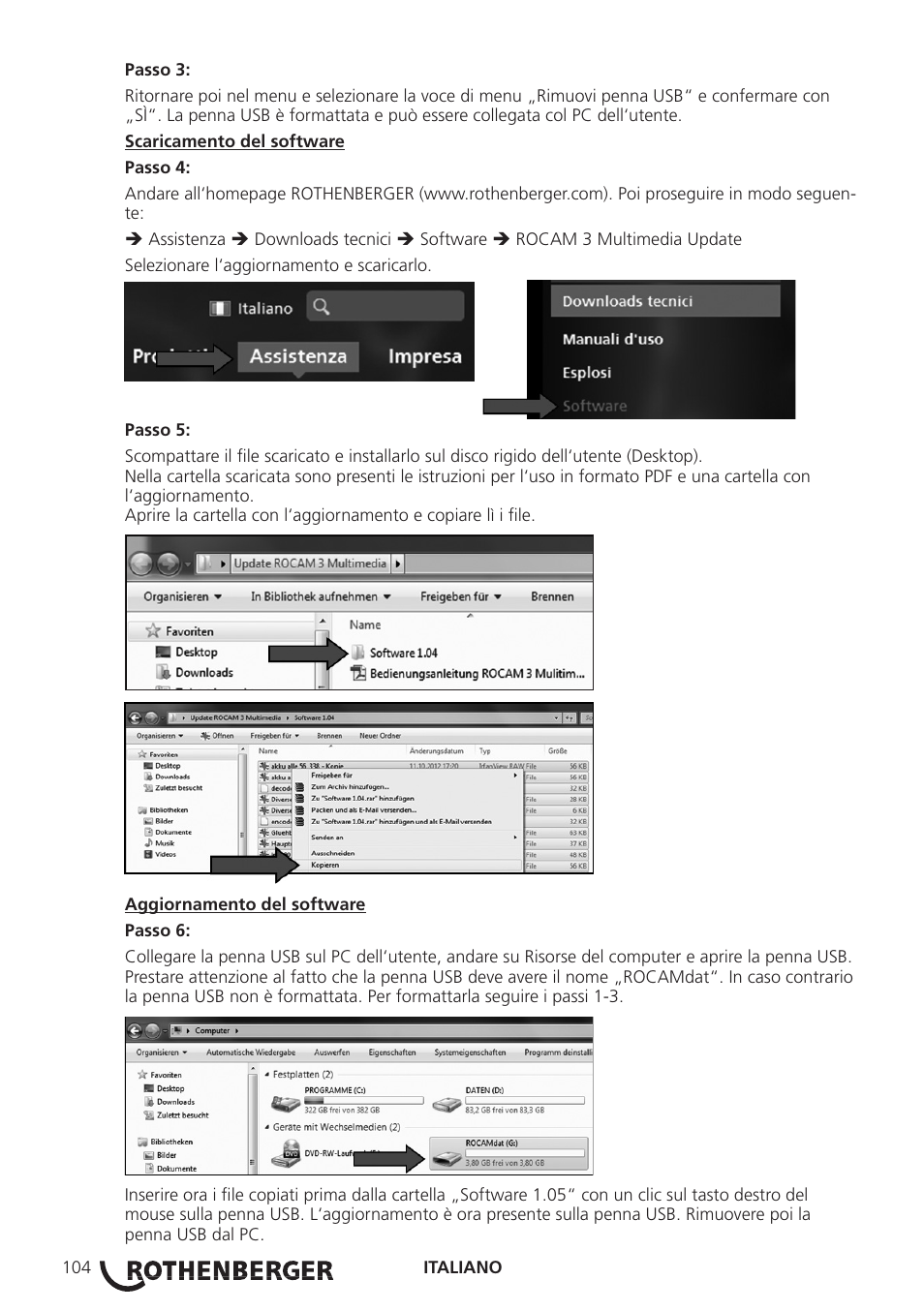 ROTHENBERGER ROCAM 3 Multimedia User Manual | Page 106 / 360