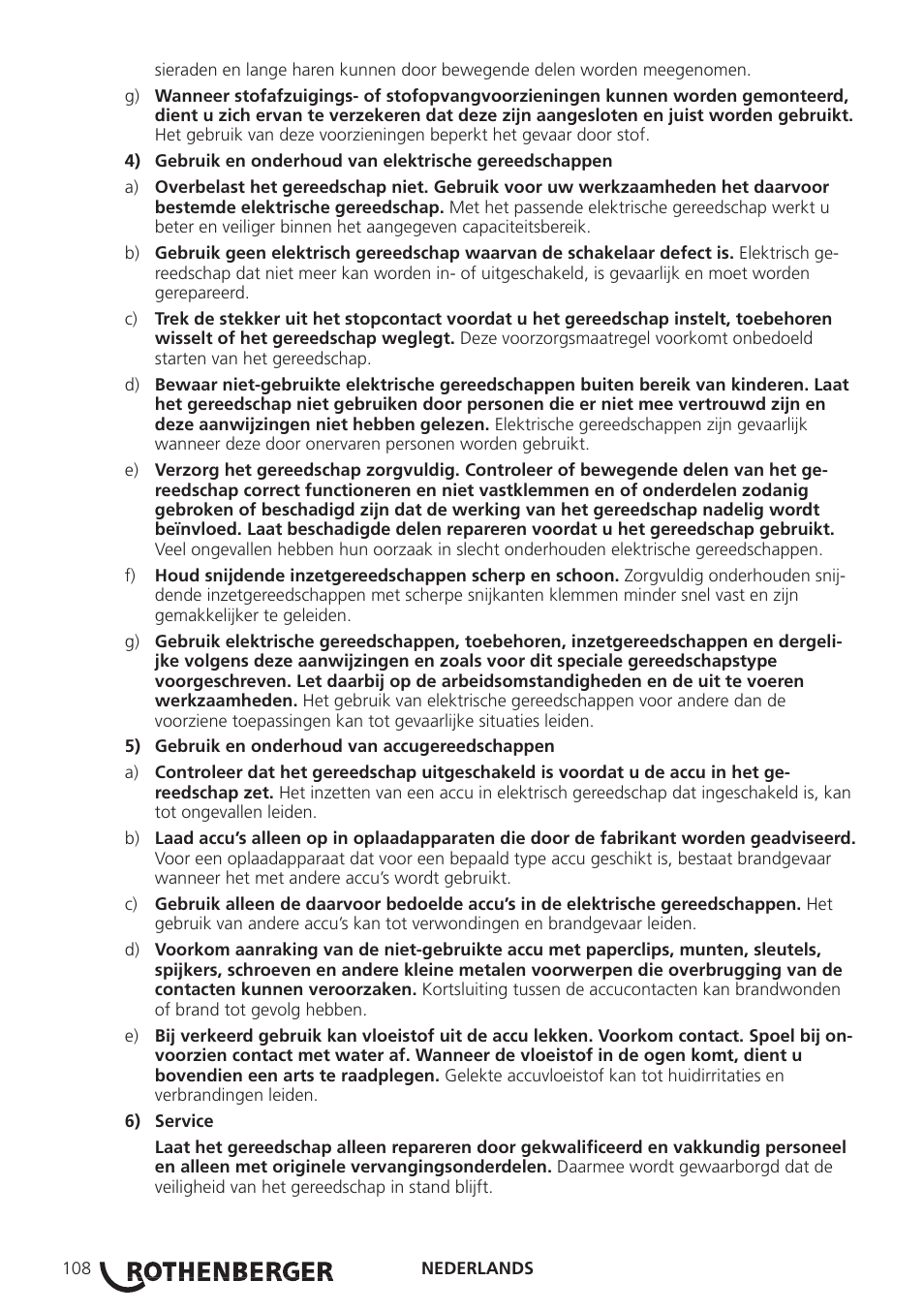 ROTHENBERGER ROCAM 3 Multimedia User Manual | Page 110 / 360