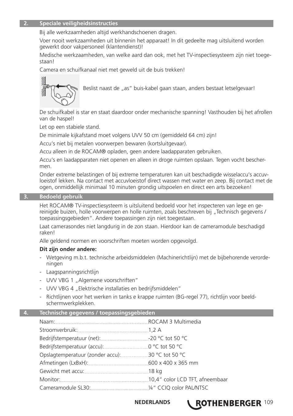 ROTHENBERGER ROCAM 3 Multimedia User Manual | Page 111 / 360