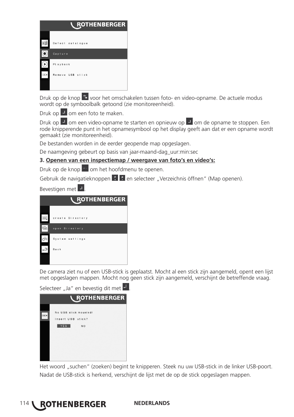 ROTHENBERGER ROCAM 3 Multimedia User Manual | Page 116 / 360