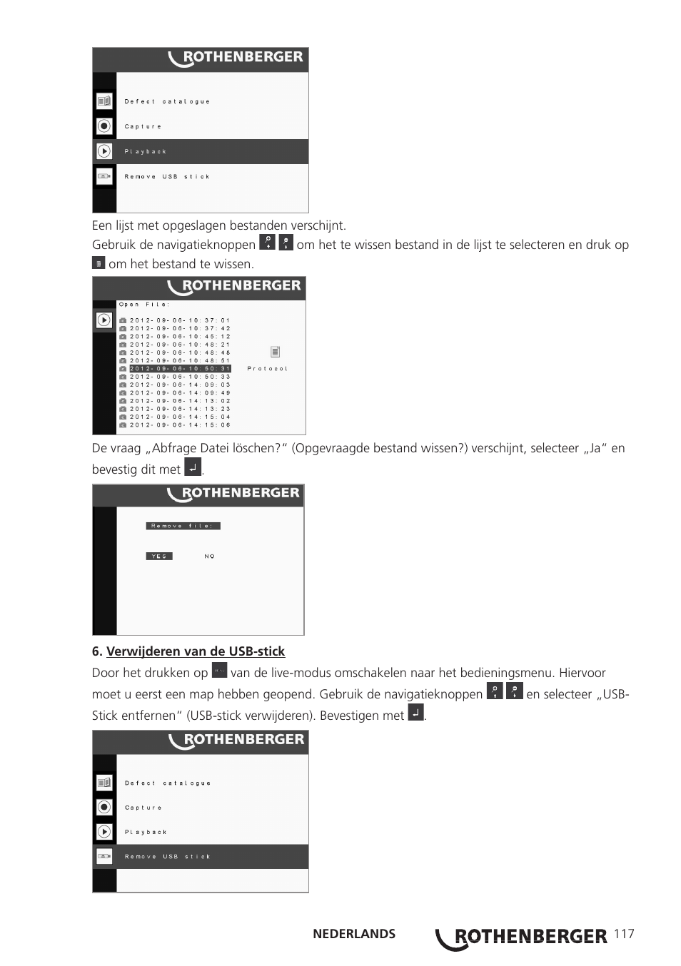 ROTHENBERGER ROCAM 3 Multimedia User Manual | Page 119 / 360